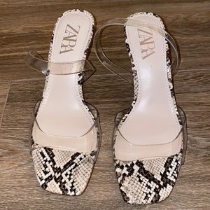 Zara trendy heels!